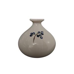 Vintage Bar Harbor Pottery Maine Ceramic Vase 5.5" Beautiful